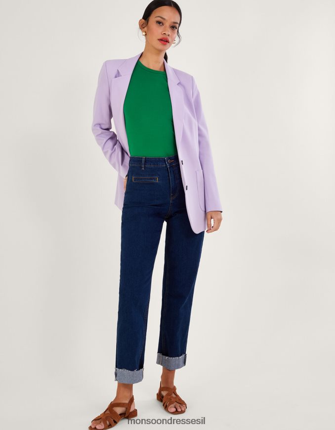 הַלבָּשָׁה Monsoon גופיית ג'רסי קאמי עם lenzing ecovero ירוק נשים HTJ0TZ435