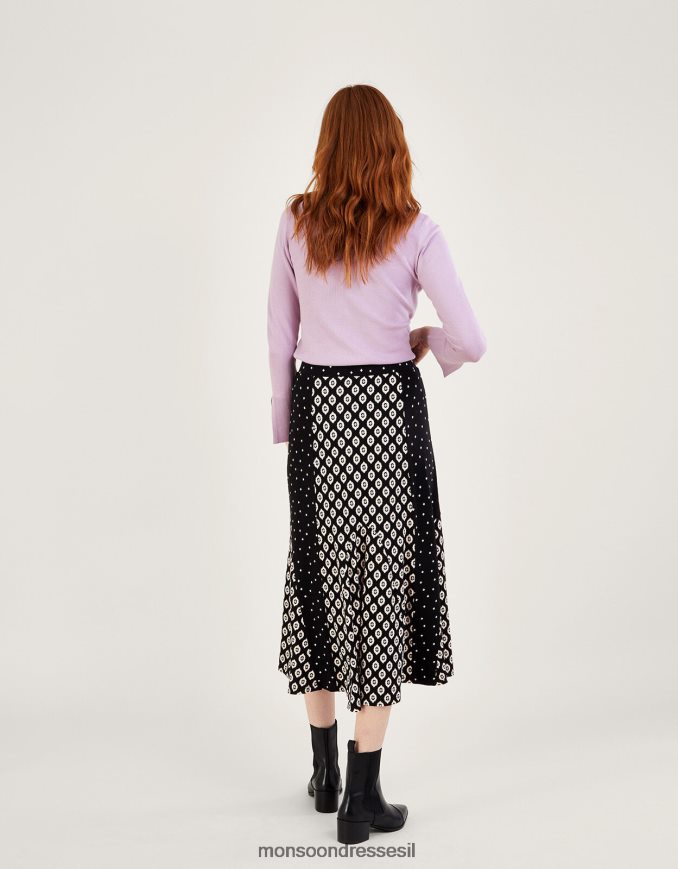 הַלבָּשָׁה Monsoon מגשר מצולע חתוך עם lenzing ecovero סגול (לילך) נשים HTJ0TZ524