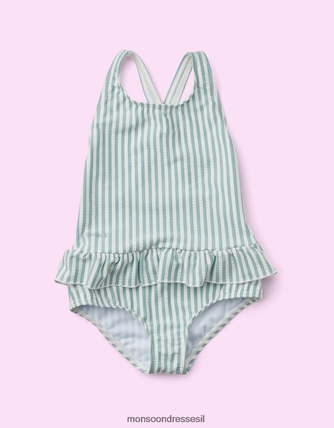 הַלבָּשָׁה Monsoon בגד ים של liewood amara stripe seeersucker כְּחוֹל יְלָדִים HTJ0TZ1931