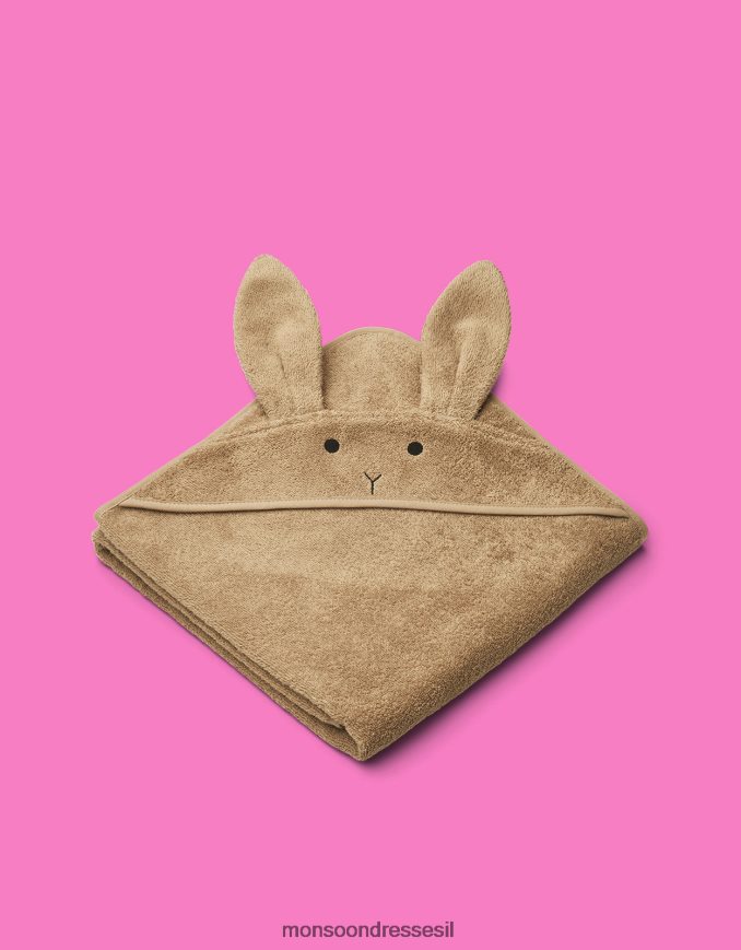 אבזר Monsoon מגבת ברדס של liewood augusta rabbit גמל (שיבולת שועל) יְלָדִים HTJ0TZ2637