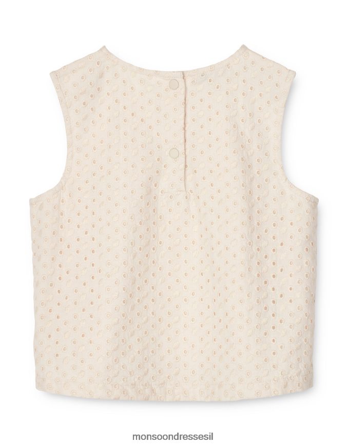 הַלבָּשָׁה Monsoon עליונית liewood delphia anglaise קרם יְלָדִים HTJ0TZ1993