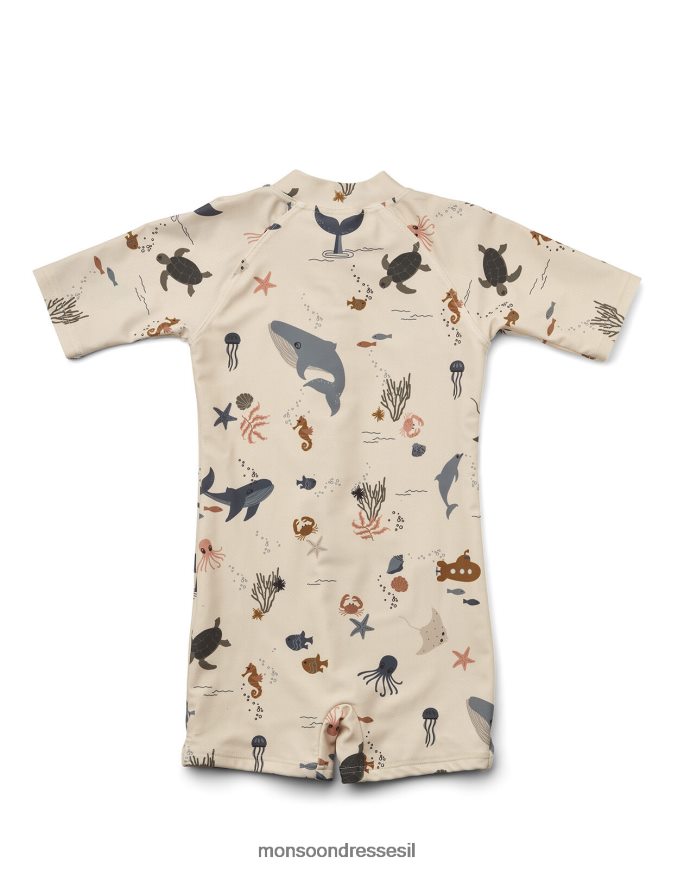 הַלבָּשָׁה Monsoon סרבל liewood max יצור ים גמל (בז') יְלָדִים HTJ0TZ2291