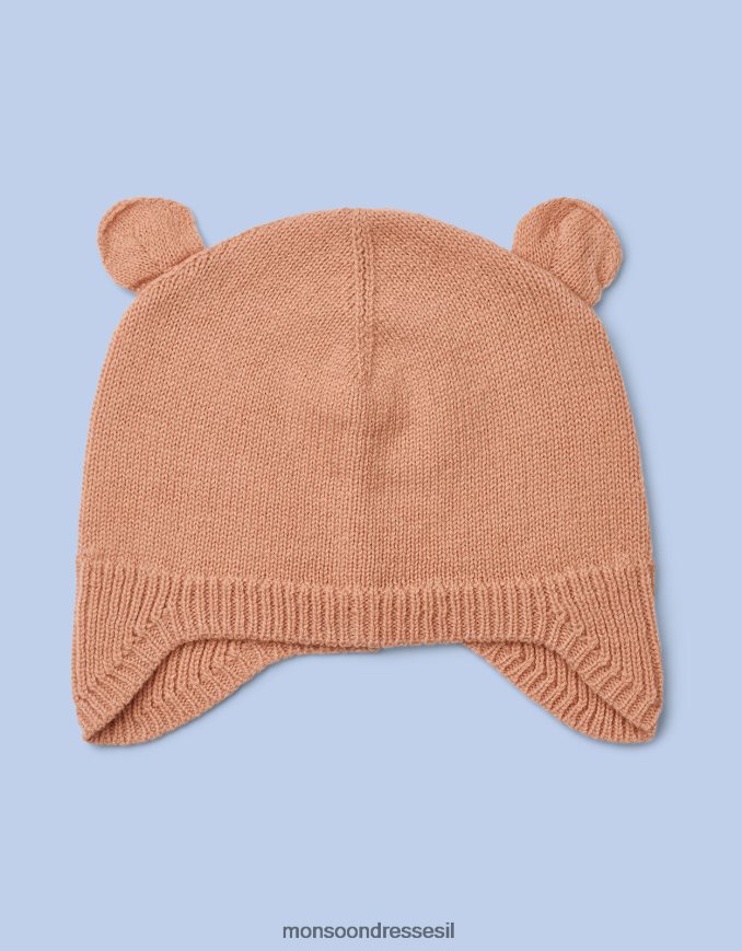 אבזר Monsoon liewood milan beanie עם אוזניים וָרוֹד יְלָדִים HTJ0TZ2652