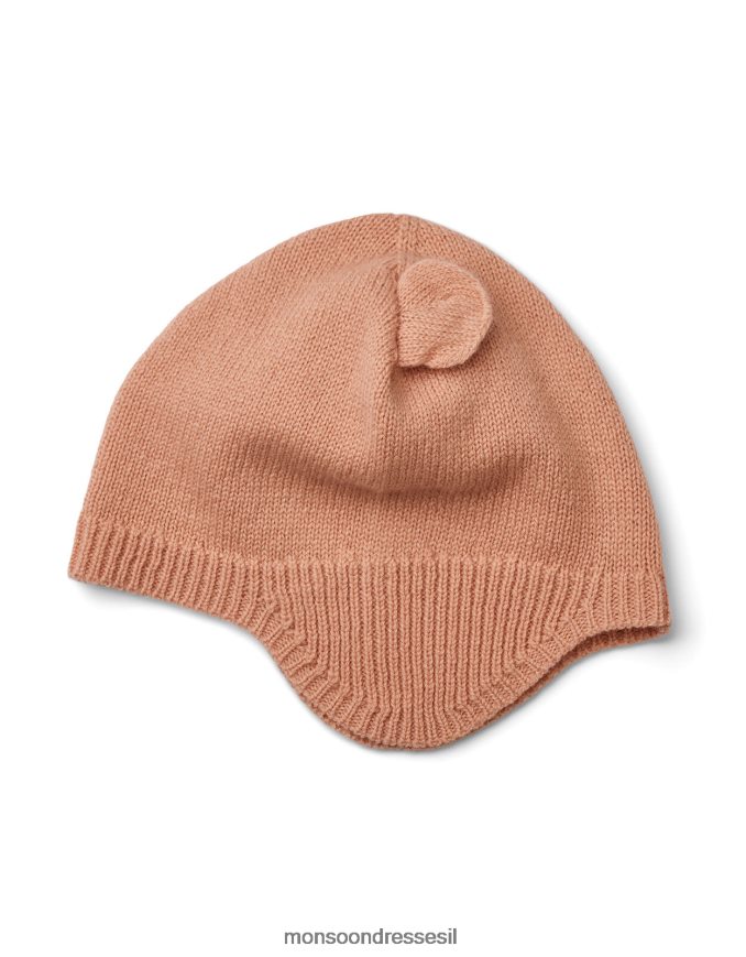 אבזר Monsoon liewood milan beanie עם אוזניים וָרוֹד יְלָדִים HTJ0TZ2652
