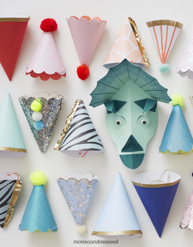 אבזר Monsoon כובע מסיבת פונפון נוצץ meri meri אופנה יְלָדִים HTJ0TZ2632