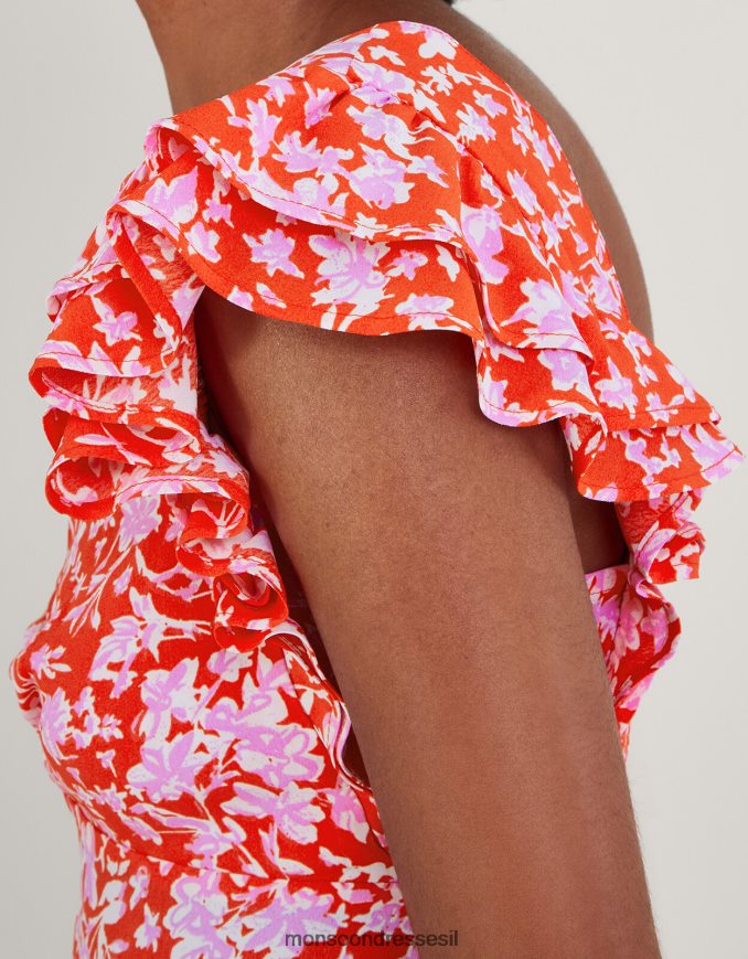 הַלבָּשָׁה Monsoon גופיית myra בוויסקוזה בת קיימא אָדוֹם נשים HTJ0TZ205