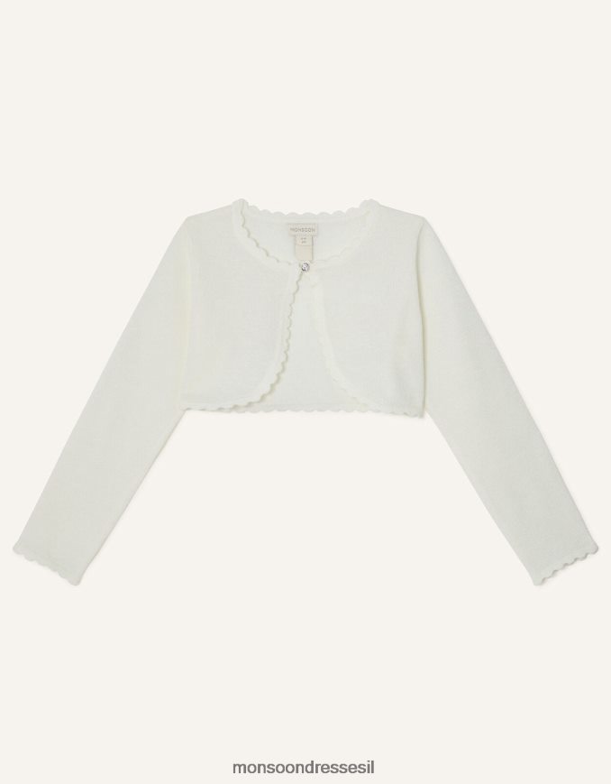 הַלבָּשָׁה Monsoon קרדיגן niamh שֶׁנהָב ילדה HTJ0TZ1571