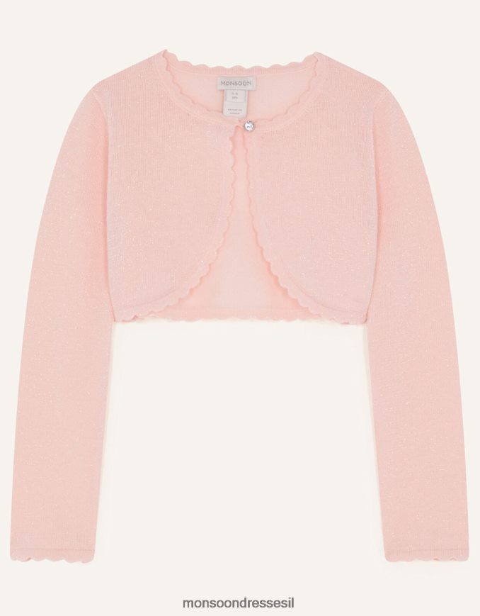 הַלבָּשָׁה Monsoon קרדיגן niamh וָרוֹד ילדה HTJ0TZ1619