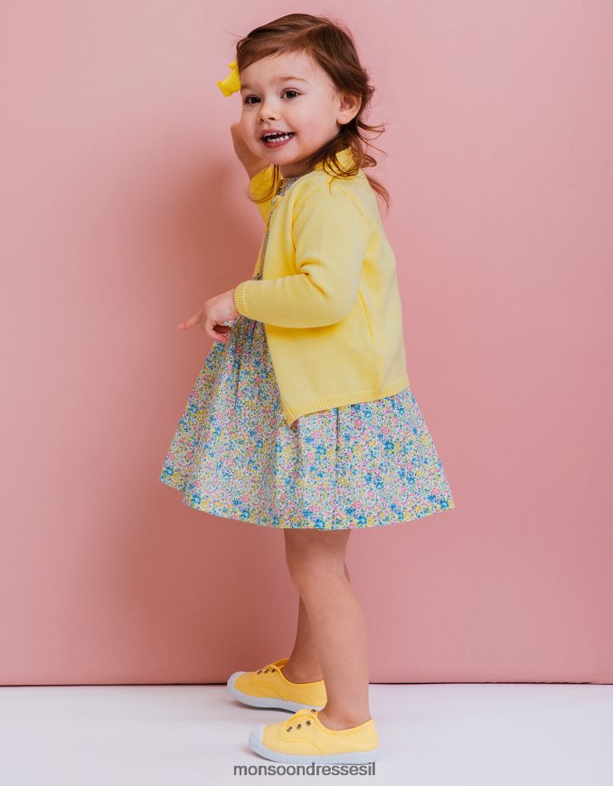 הַנעָלָה Monsoon המפטון קנבס שזיף plimsolls צהוב צהוב (לימון) יְלָדִים HTJ0TZ2401