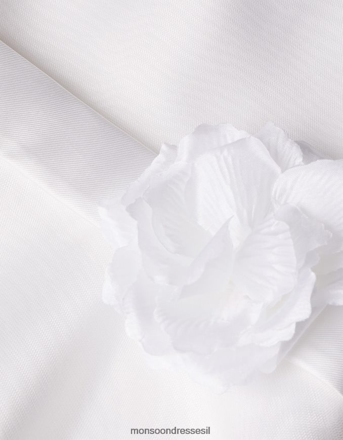 הַלבָּשָׁה Monsoon שמלת שושבינה גבוהה נמוכה tuberose שֶׁנהָב ילדה HTJ0TZ1880