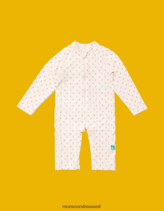 הַלבָּשָׁה Monsoon רדיקלים קטנים ירוקים ורד פרח upf 50+ חליפה בטוחה לשמש רַב יְלָדִים HTJ0TZ1921